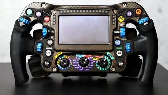 Formula 1 steering wheel